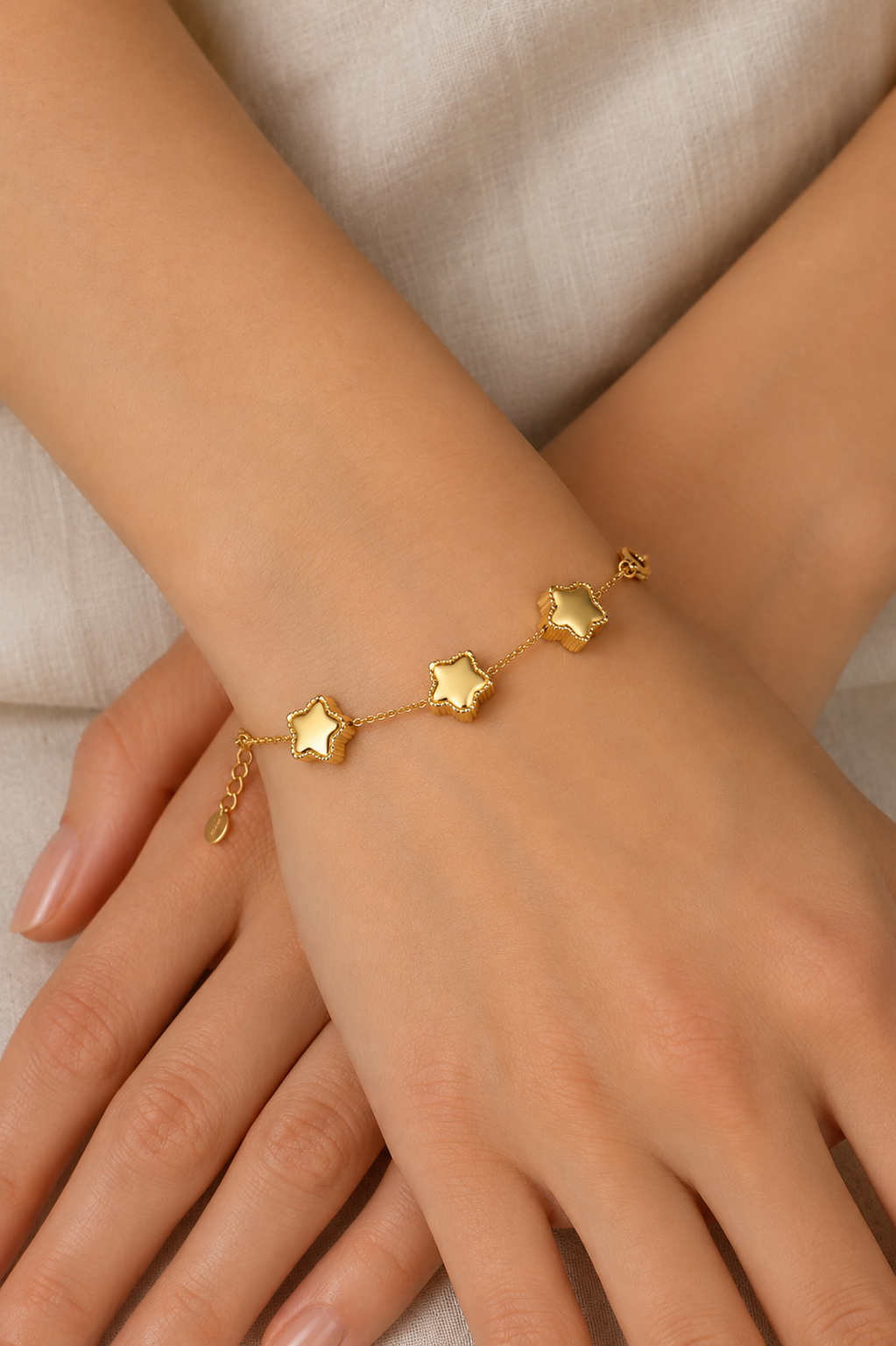 Stainless Steel Gold Bracelet