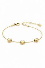 Stainless Steel Gold Bracelet