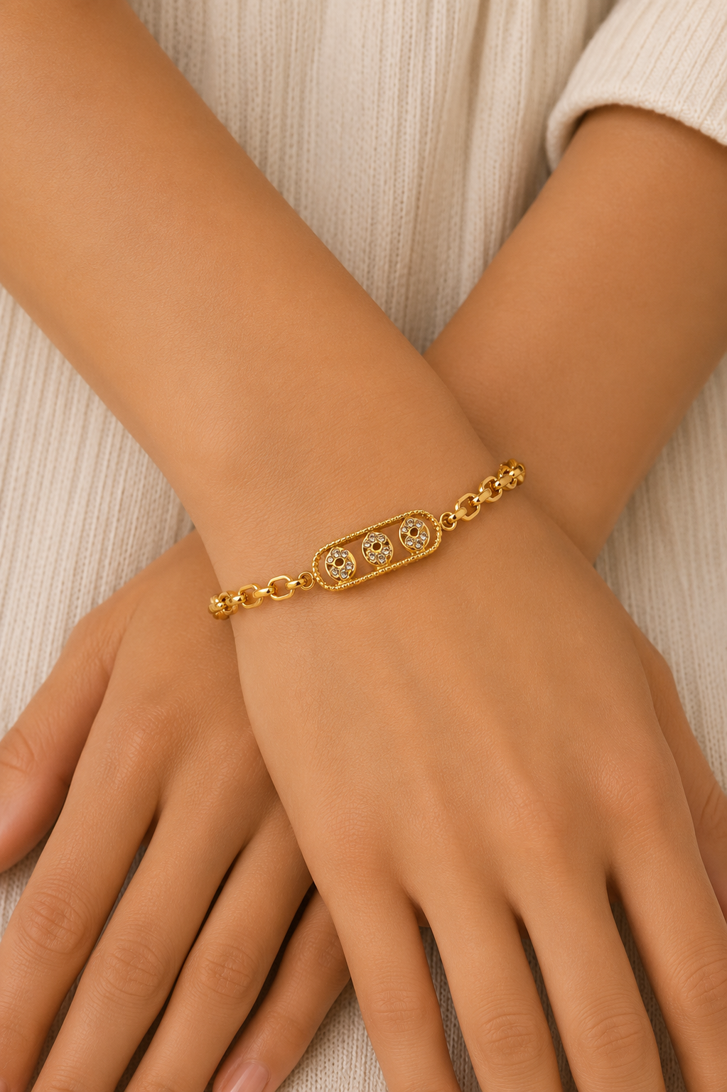 Stainless Steel Mix Colour Bracelet