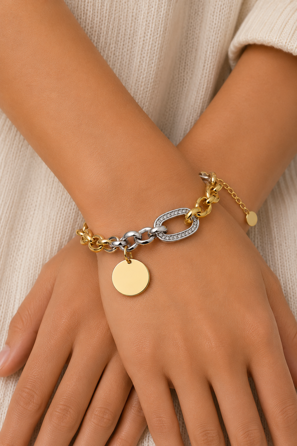 Stainless Steel White Bracelet