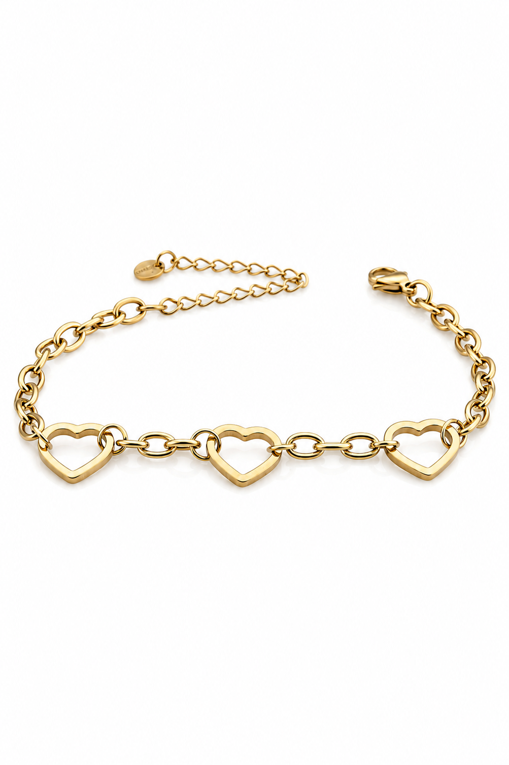 Stainless Steel Gold Bracelet