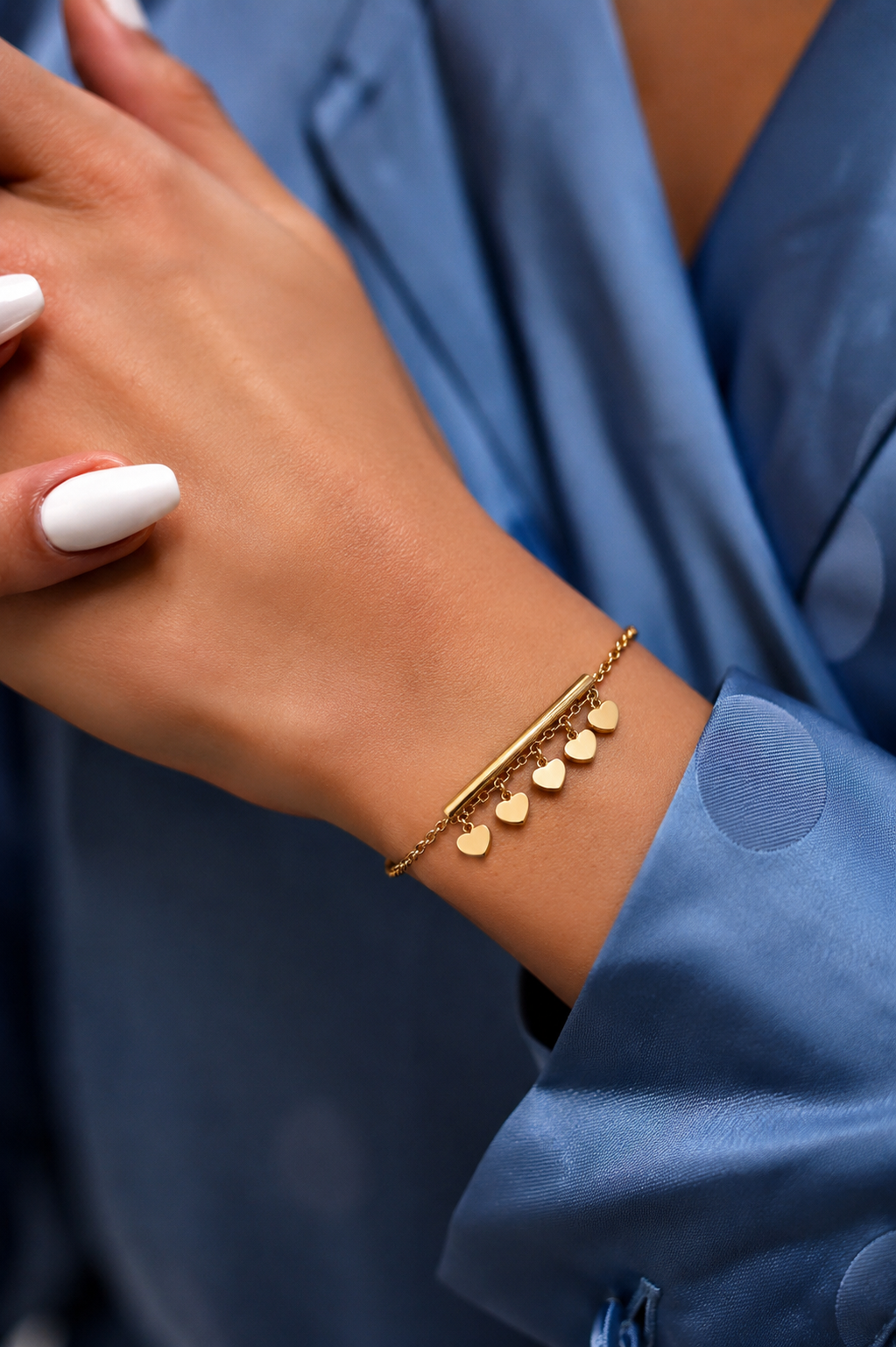 Stainless Steel Gold Bracelet