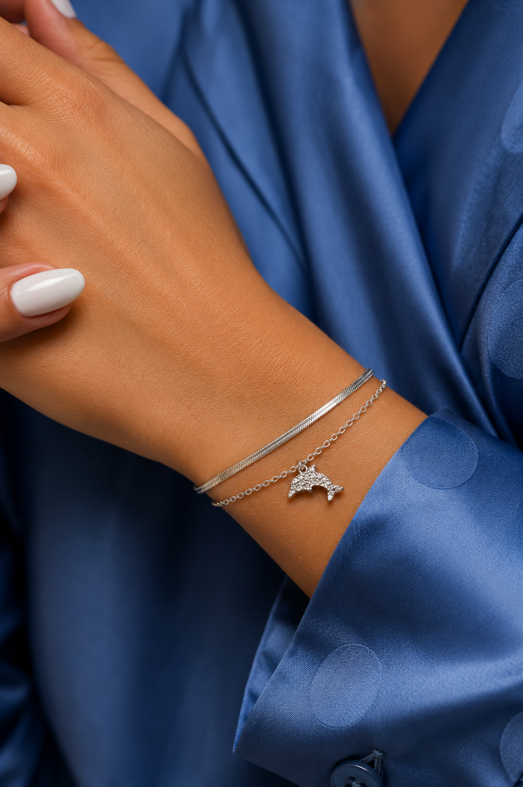 Stainless Steel White Bracelet