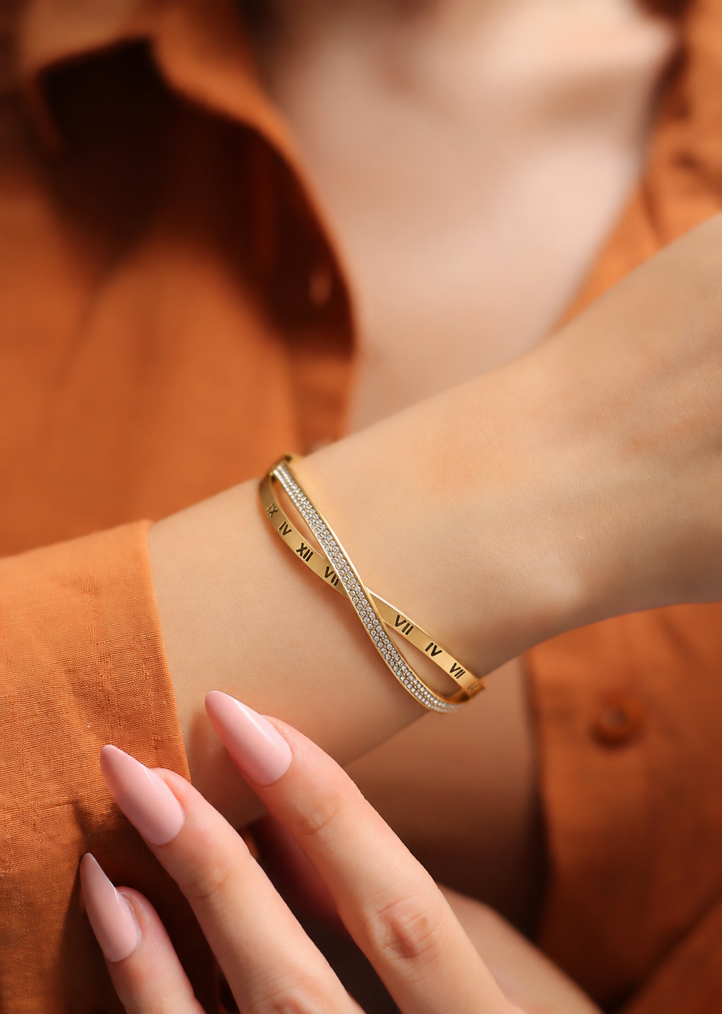 Stainless Steel White Bracelet