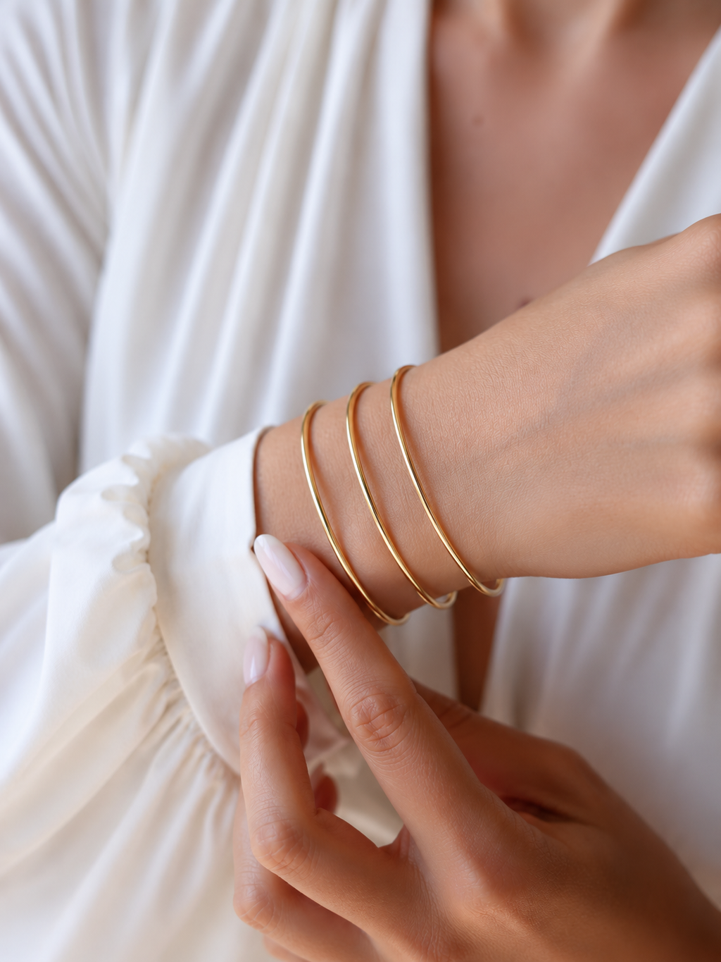 Stainless Steel Gold Bracelet