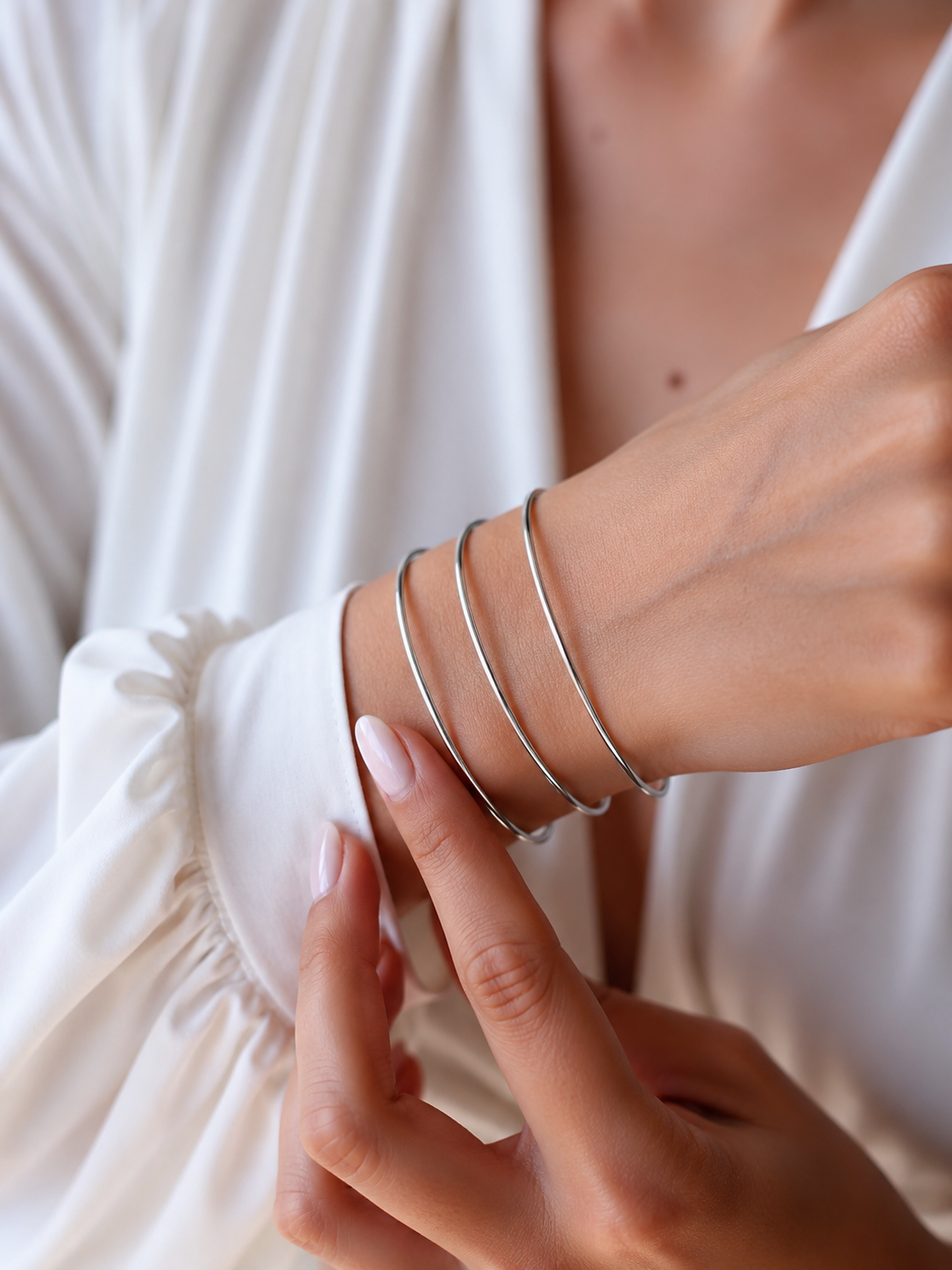 Stainless Steel Silver Bracelet