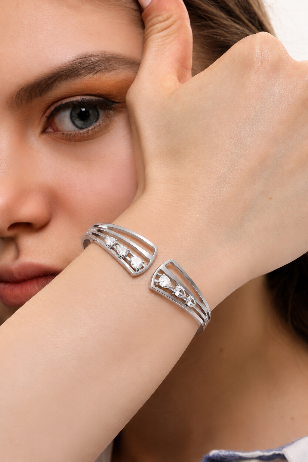 Stainless Steel White Bracelet