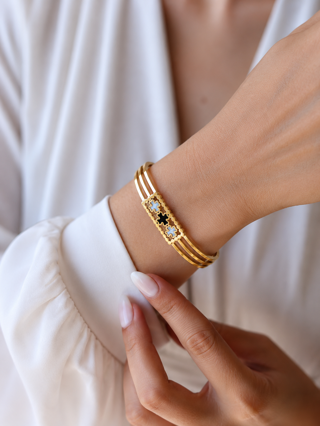 Stainless Steel Mix Colour Bracelet