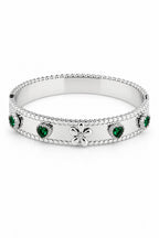 Stainless Steel Green Bracelet