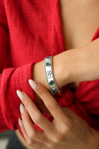 Stainless Steel Green Bracelet