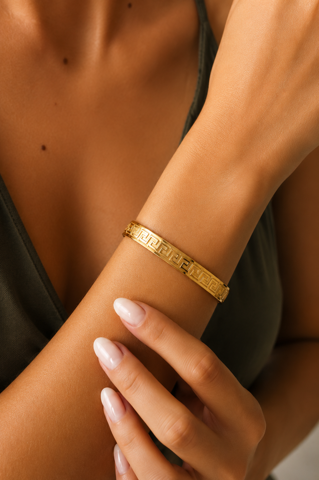 Stainless Steel Gold Bracelet