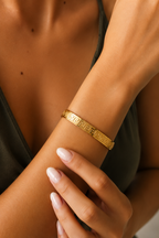 Stainless Steel Gold Bracelet