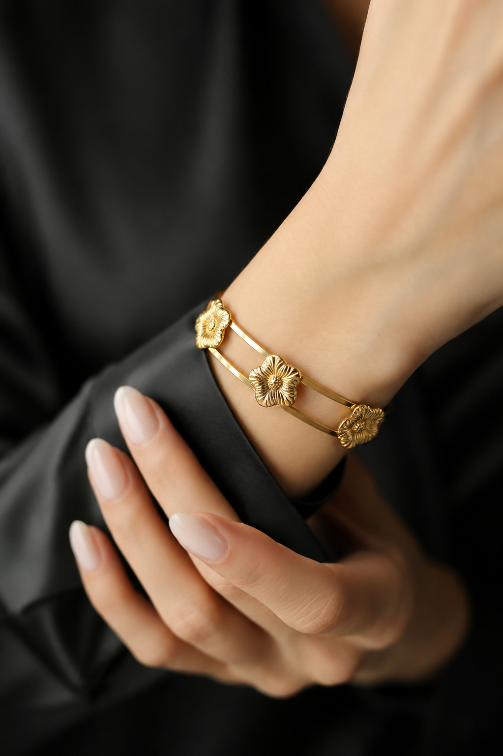 Stainless Steel Gold Bracelet