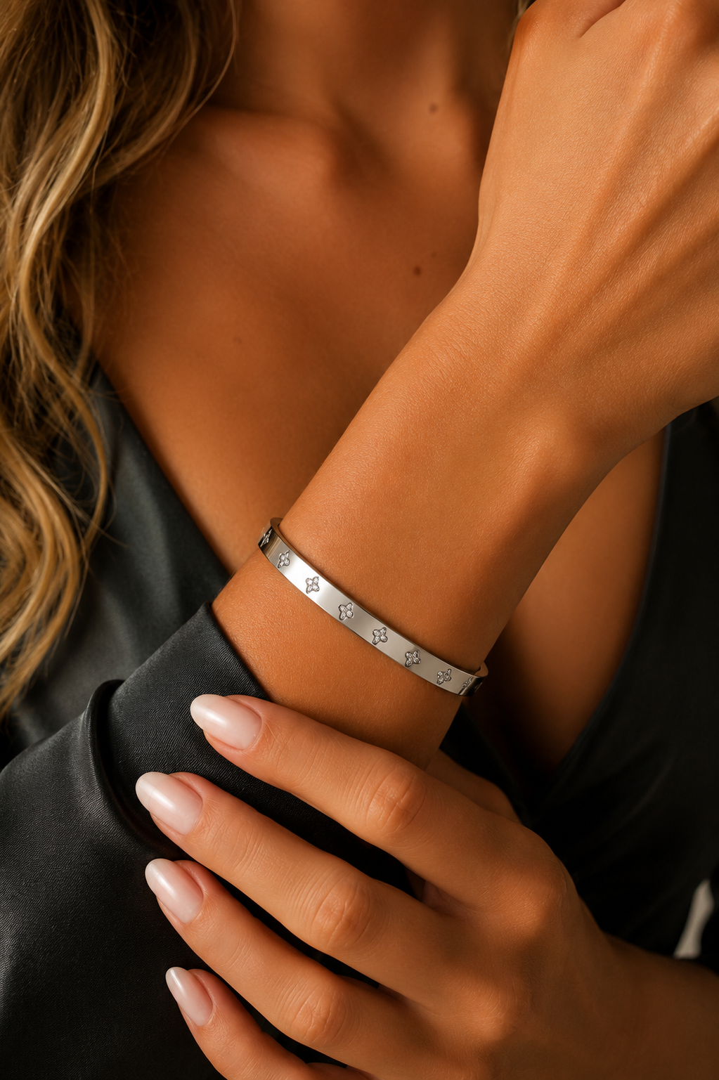 Stainless Steel White Bracelet