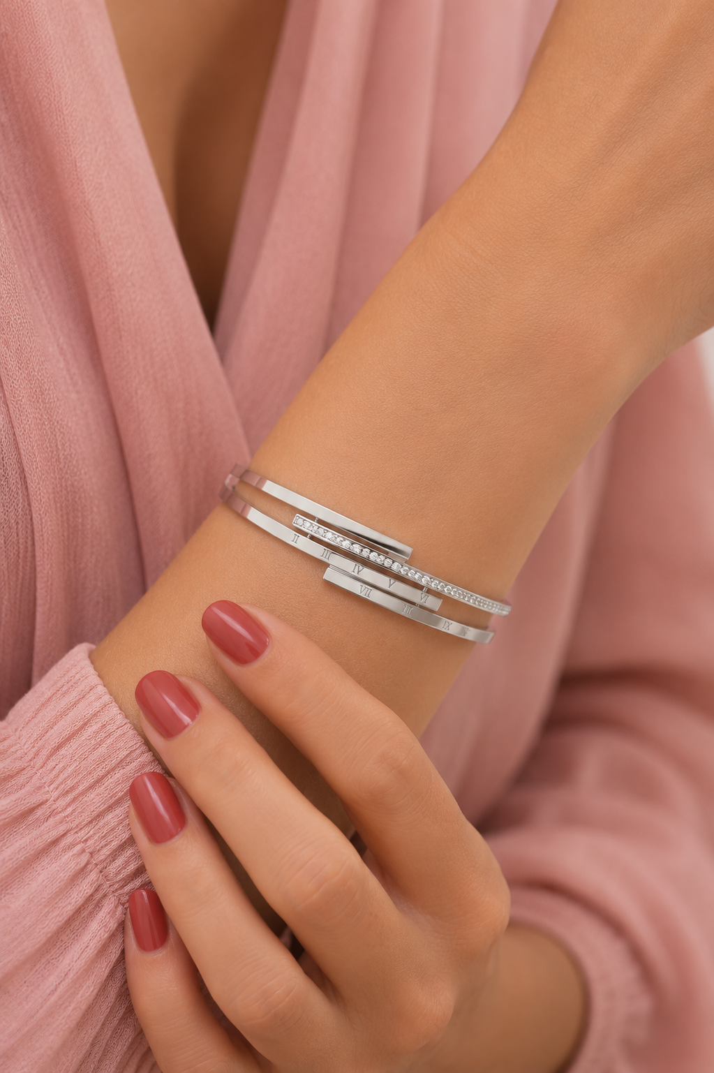 Stainless Steel White Bracelet
