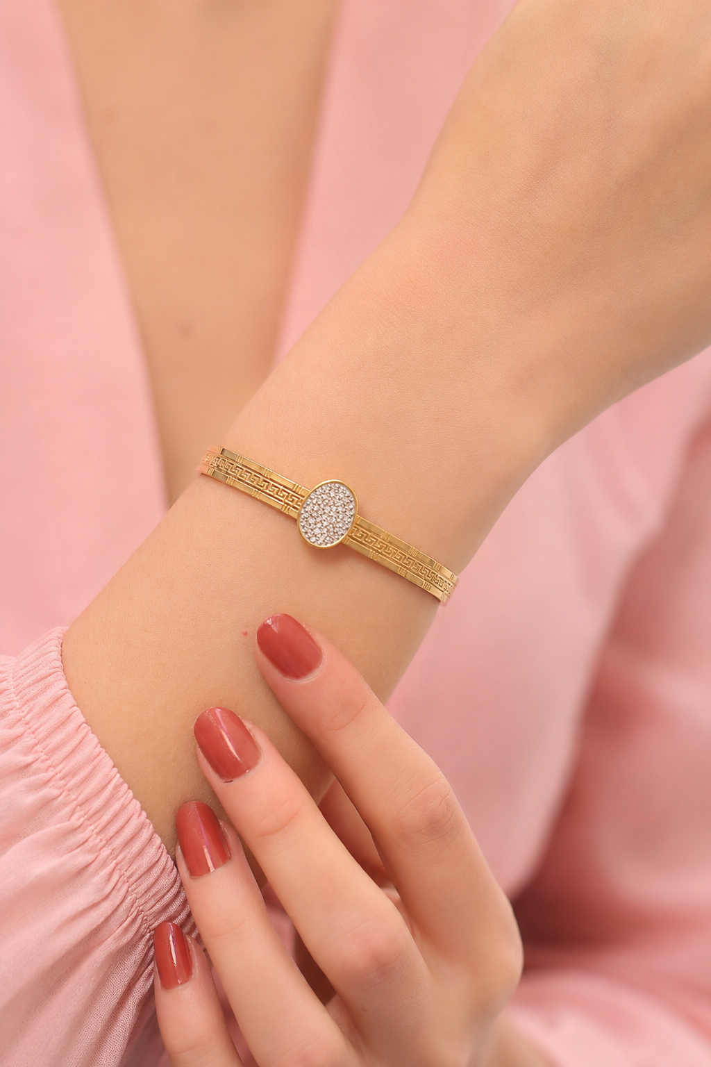 Stainless Steel White Bracelet