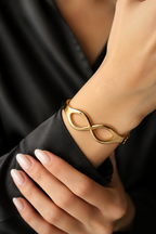 Stainless Steel Gold Bracelet