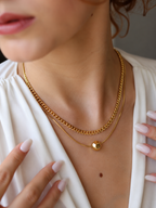 Stainless Steel Gold Necklace