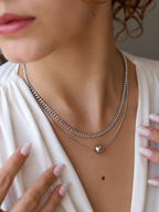 Stainless Steel Silver Necklace