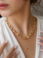 Stainless Steel Gold Necklace