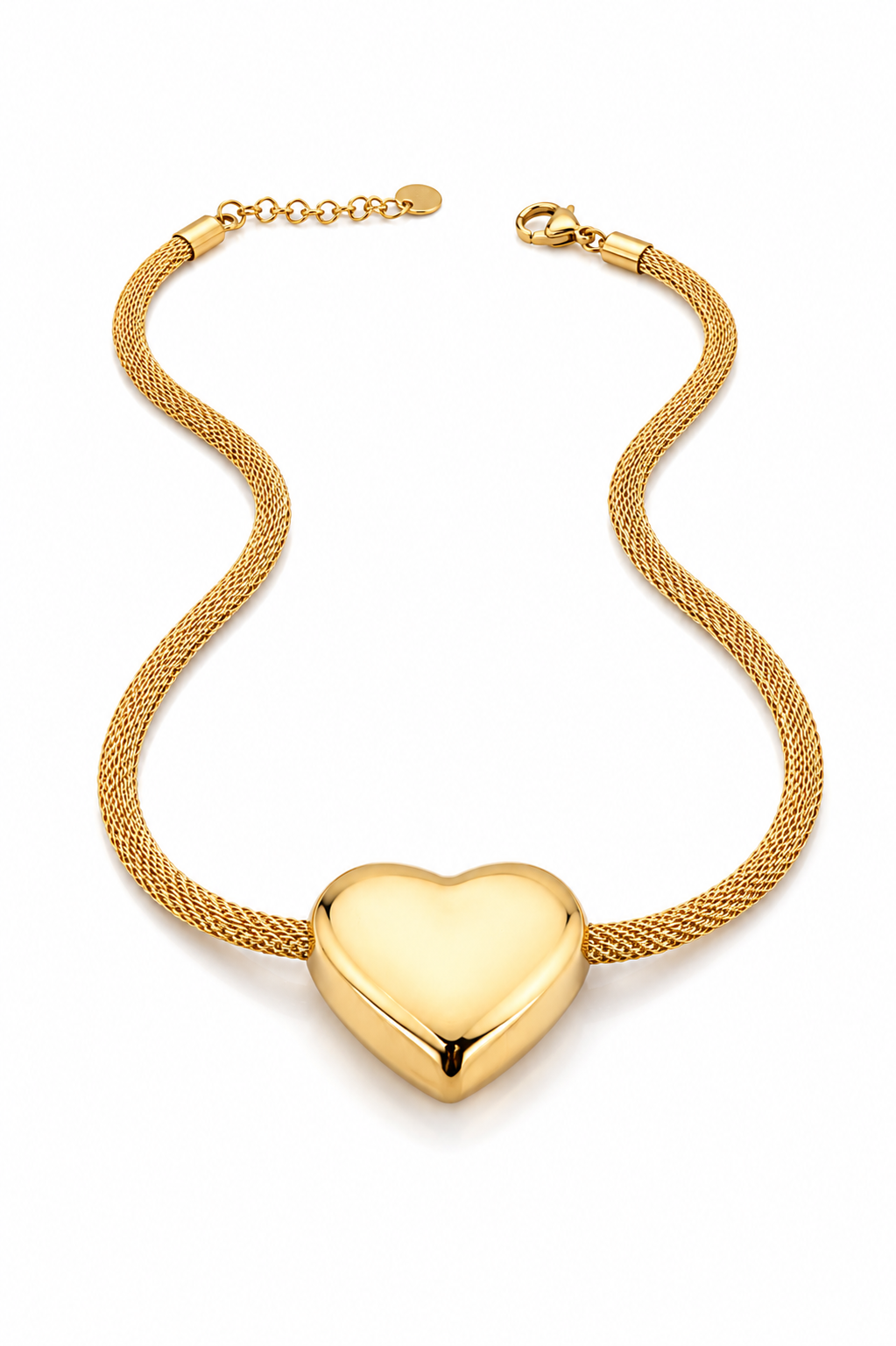 Stainless Steel Gold Necklace