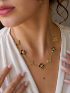 Stainless Steel Mix Colour Necklace