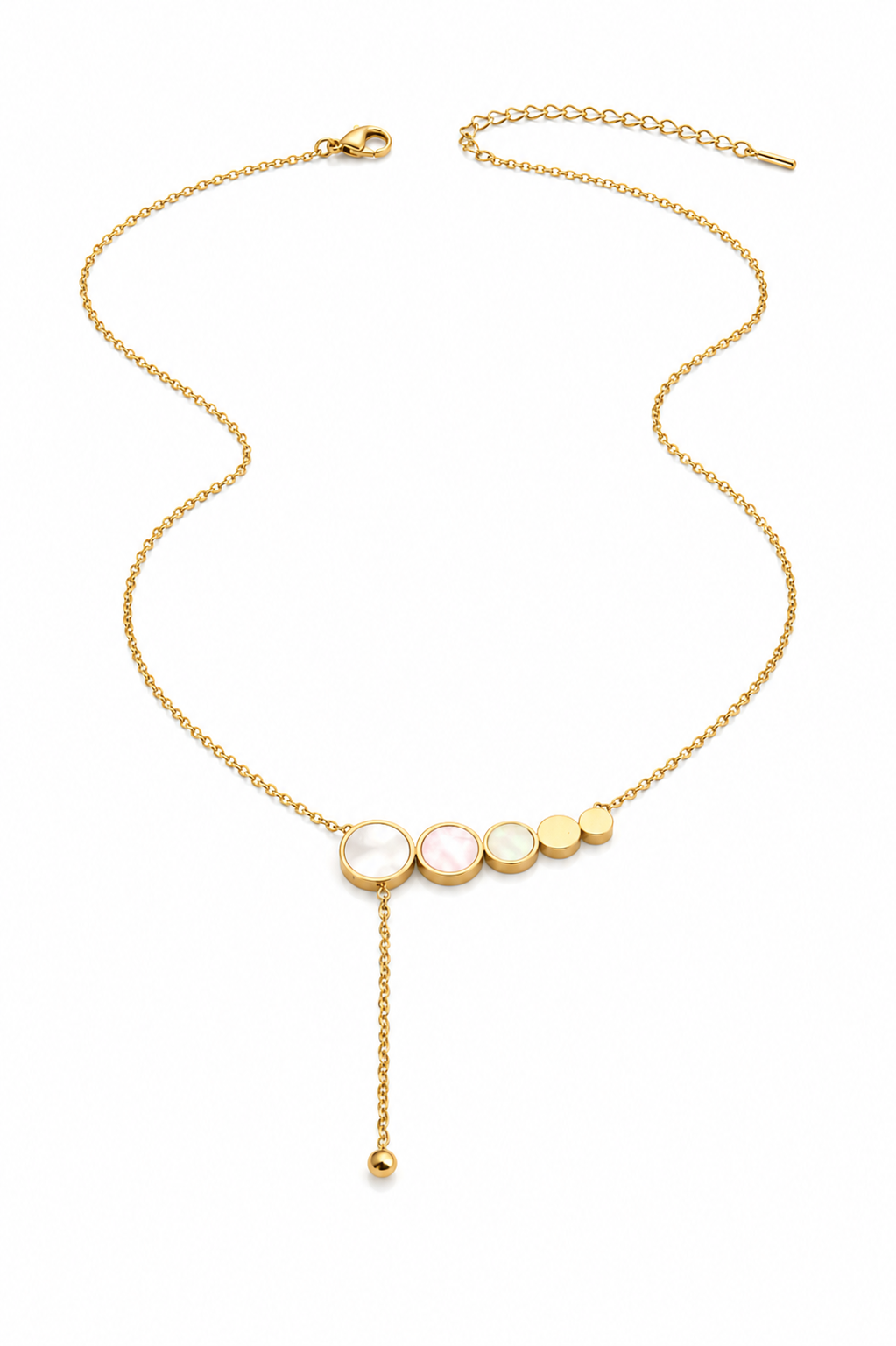 Stainless Steel White Necklace