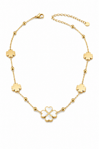Stainless Steel White Necklace