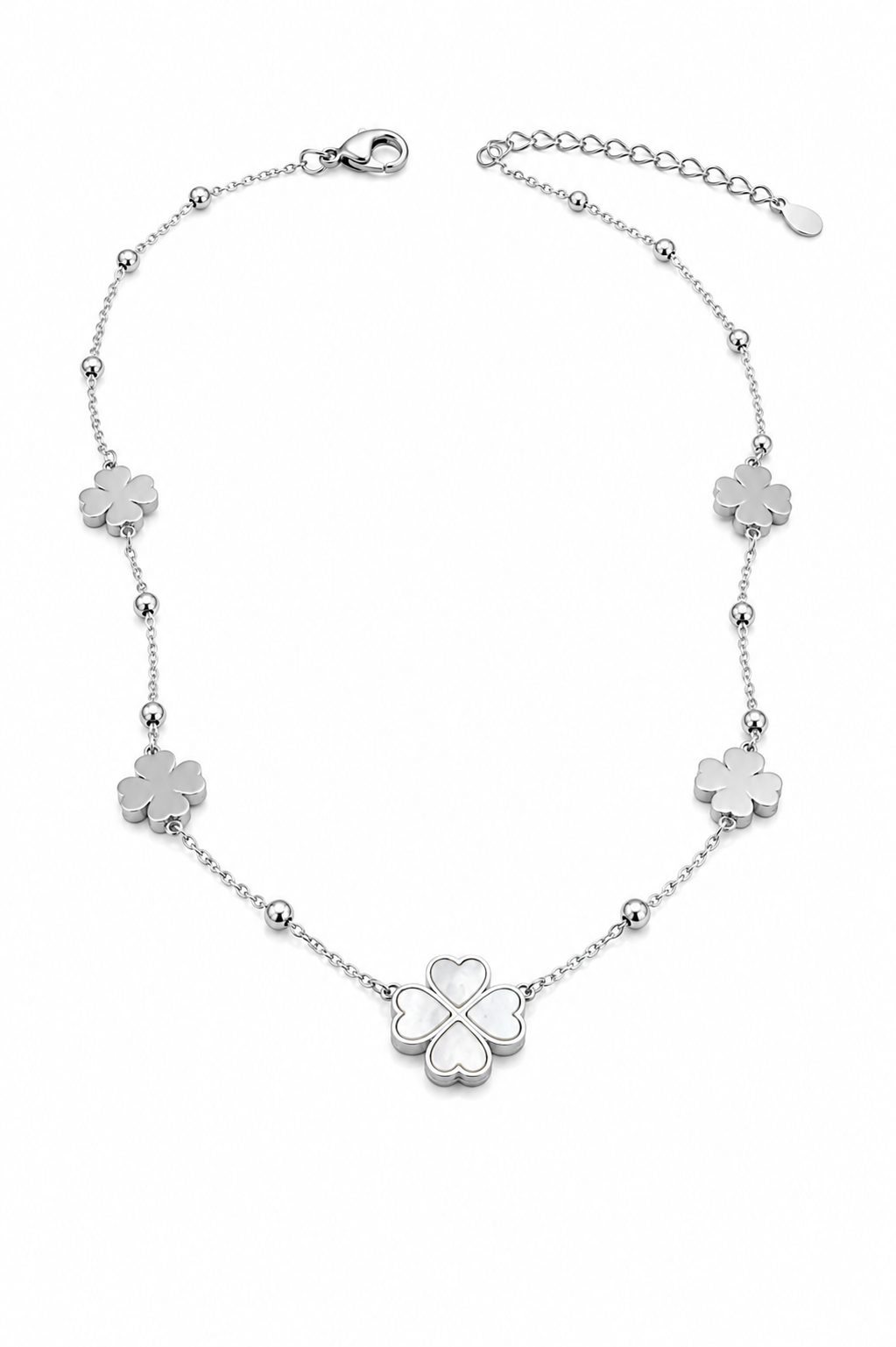Stainless Steel White Necklace