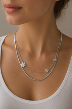 Stainless Steel Silver Necklace