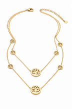 Stainless Steel Gold Necklace