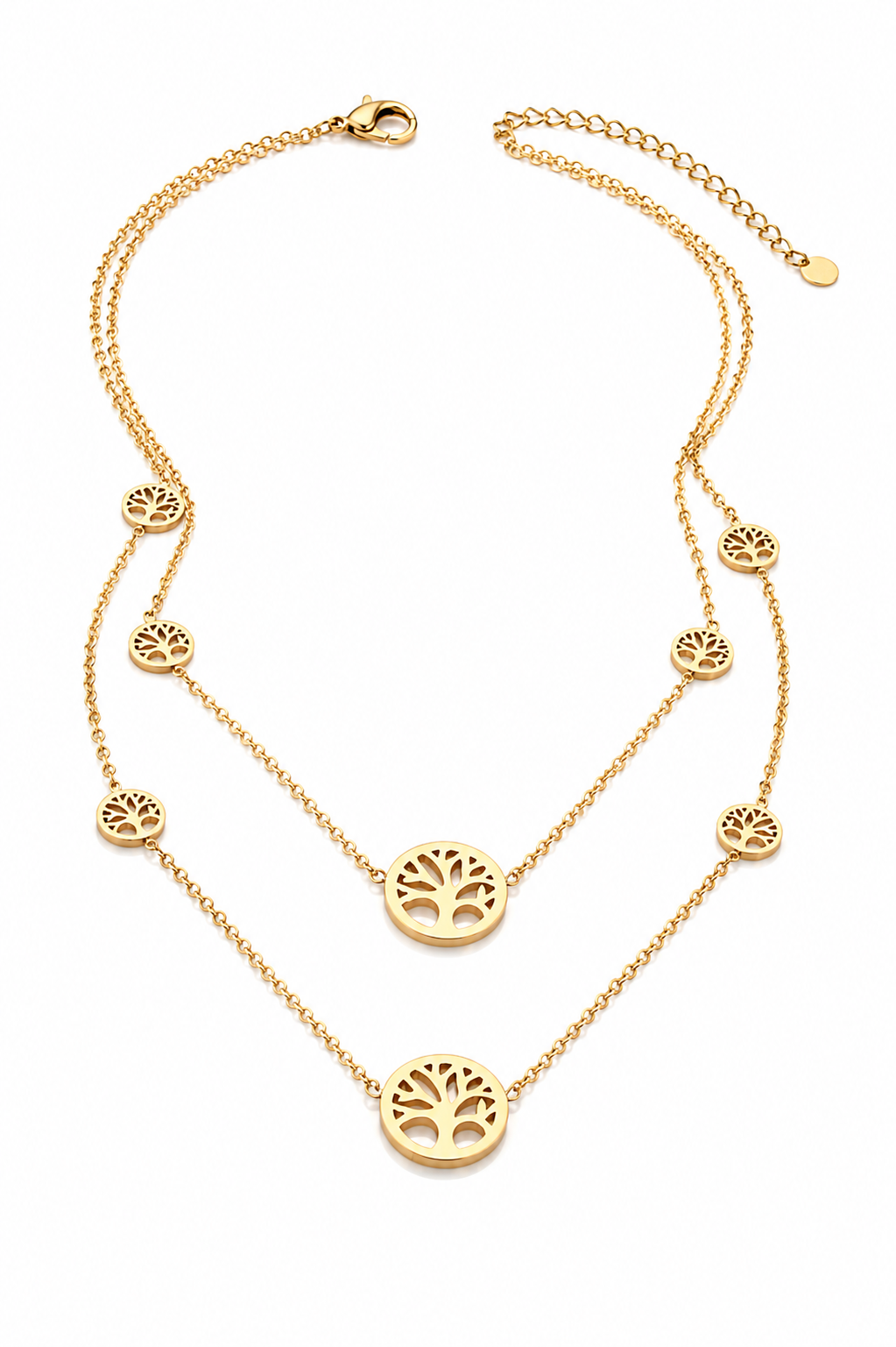 Stainless Steel Gold Necklace