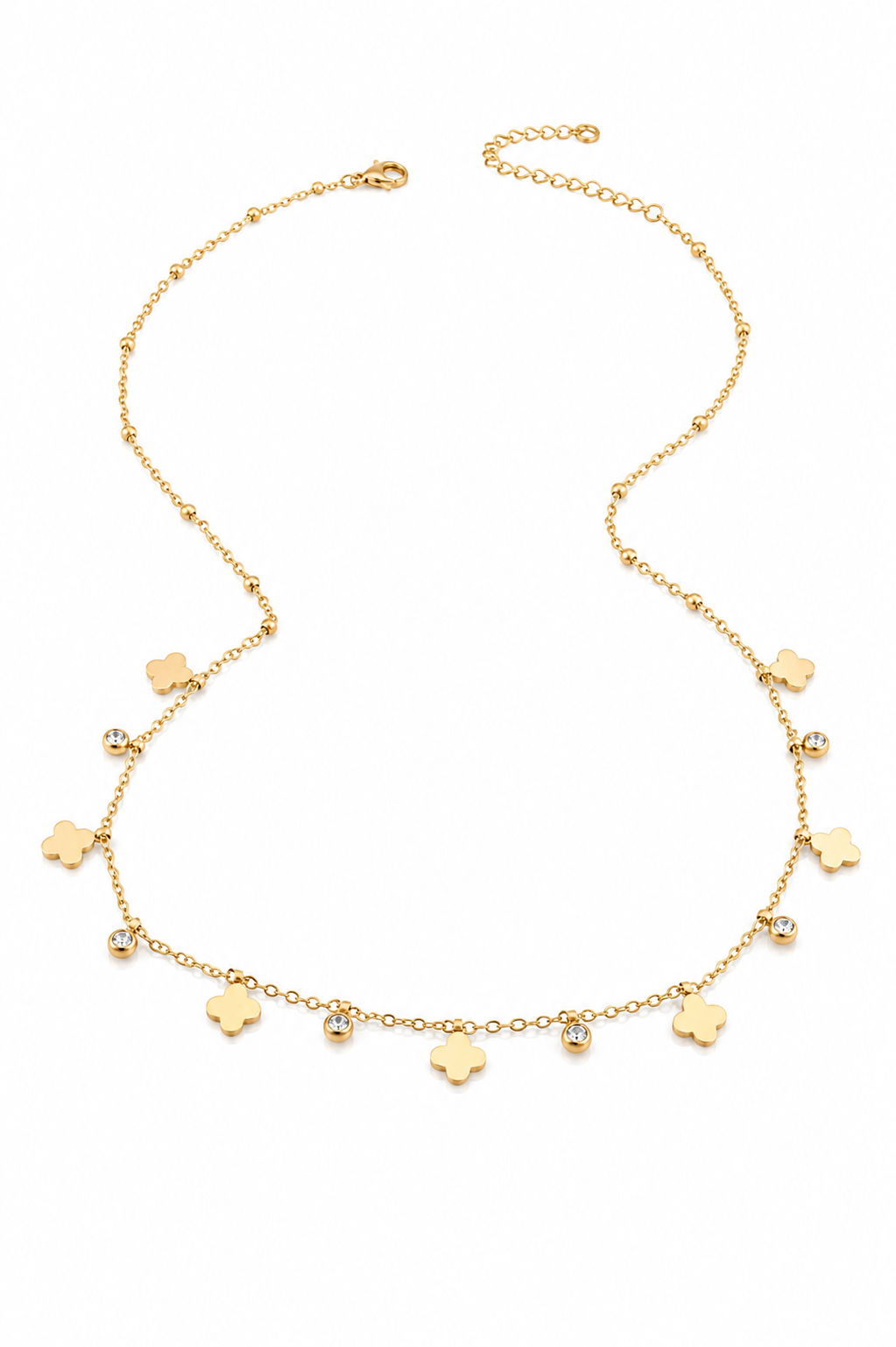 Stainless Steel White Necklace