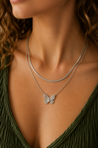 Stainless Steel White Necklace