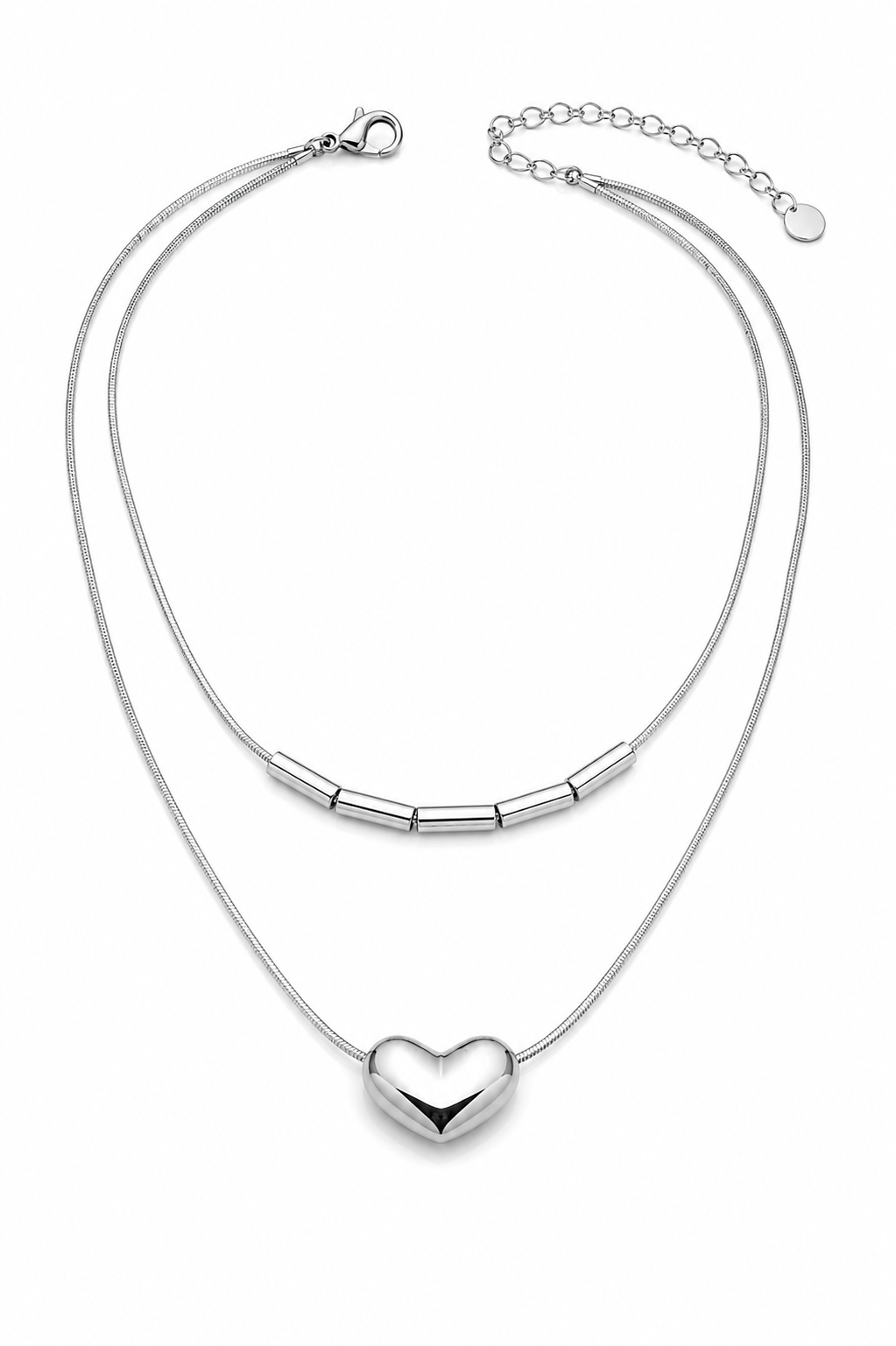 Stainless Steel Silver Necklace