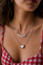 Stainless Steel Silver Necklace