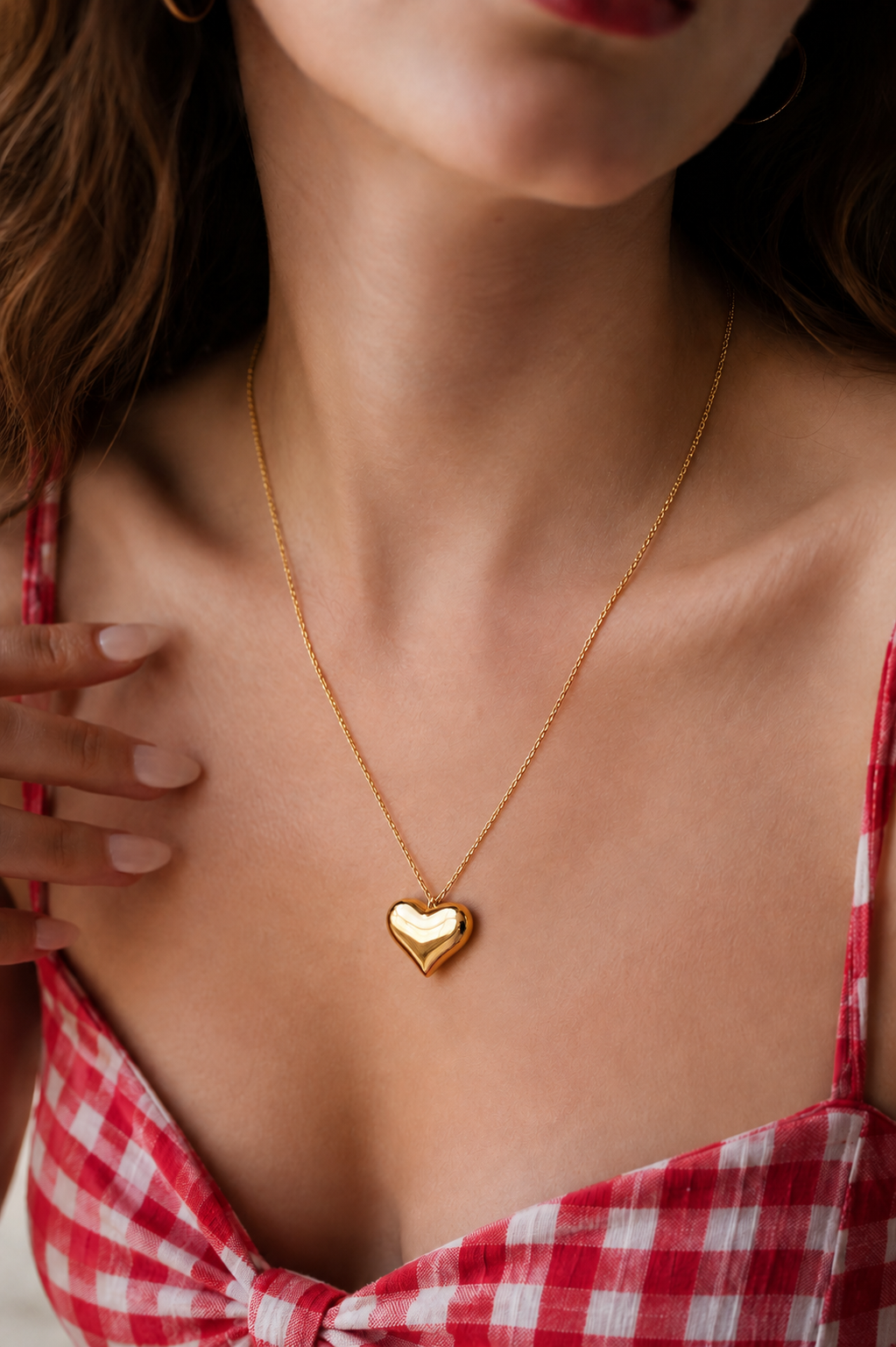 Stainless Steel Gold Necklace Secondary image