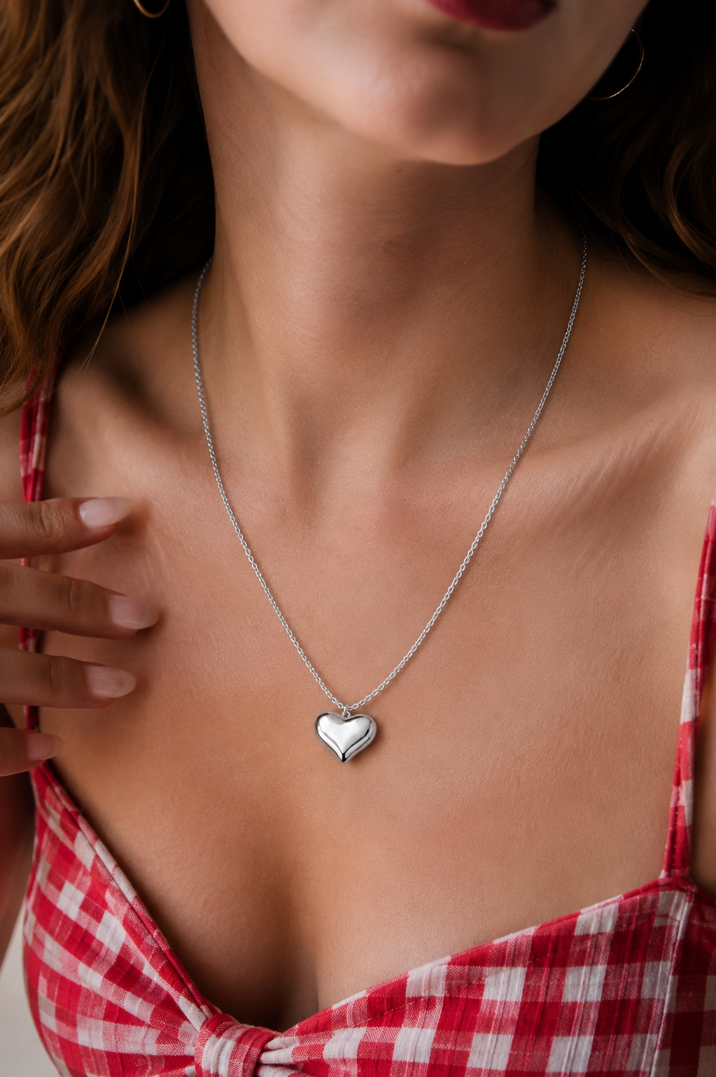 Stainless Steel Silver Necklace