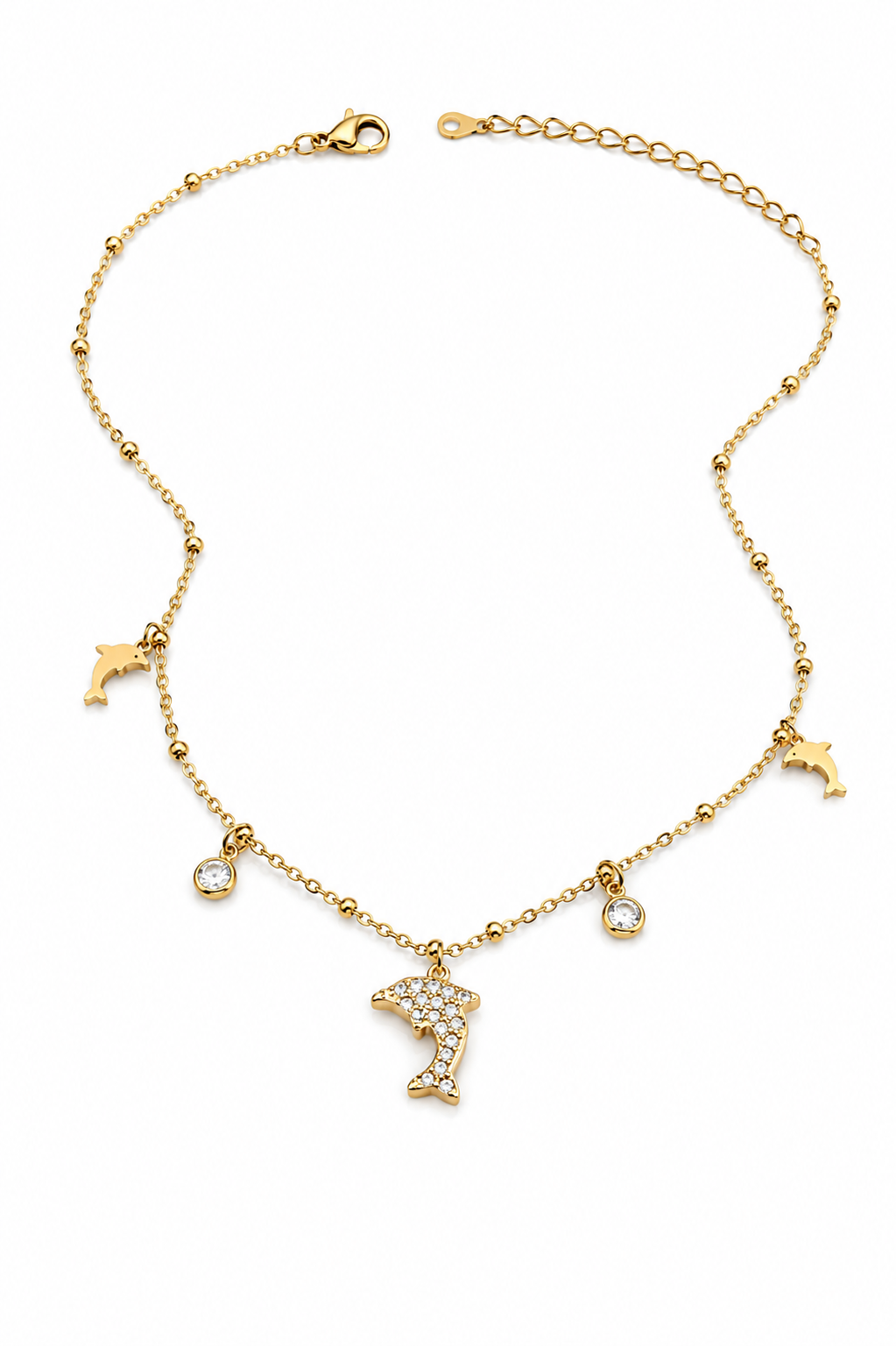 Stainless Steel White Necklace