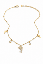 Stainless Steel White Necklace