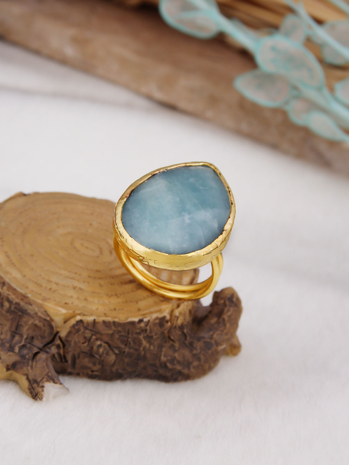 Blue Opal Bague Main image